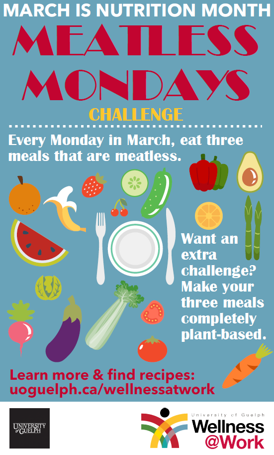 March Meatless Mondays Challenge WellnessWork